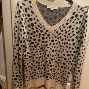 Cheetah print sweater!